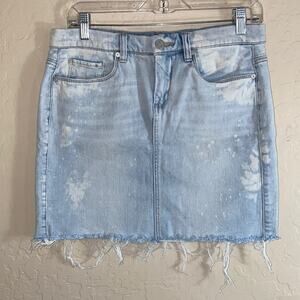 Blank NYC light wash jean skirt